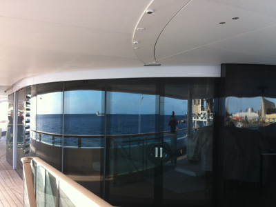 Linked sliding doors